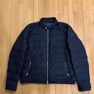Moncler Men’s Dark Blue Jacket with DIST Certification